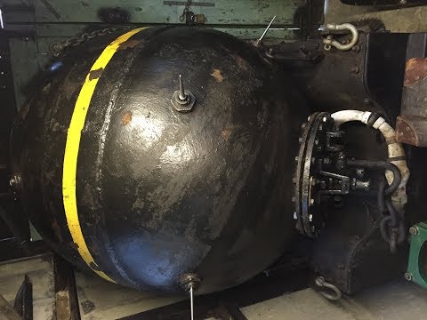 1 OF 4 INERT Mk17 Britsh Naval Sea Mine from HMS Abdiel (N21)  by METAMORPHICWONDERS