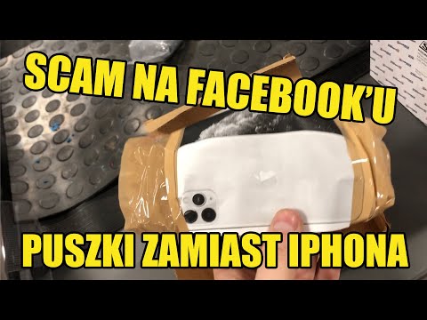 Puszki po Energetykach zamiast iPhona - Scam na Facebook'u OLX Allegro