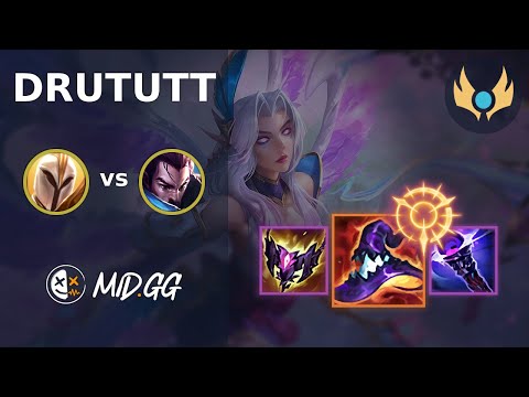 MID.GG: [ drututt ] Kayle MID vs Yasuo | EUW CHALLENGER | LOL Season 2025
