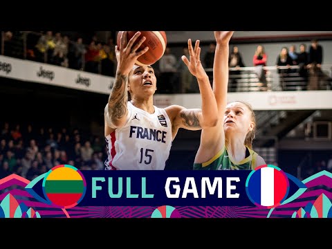 Lithuania v France | Full Basketball Game | FIBA Women's EuroBasket 2023 Qualifiers