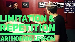 *Ari Hoenig* "Jazz  Drumming" Practice Tip: Limitation & Repetition JazzHeaven.com Excerpt