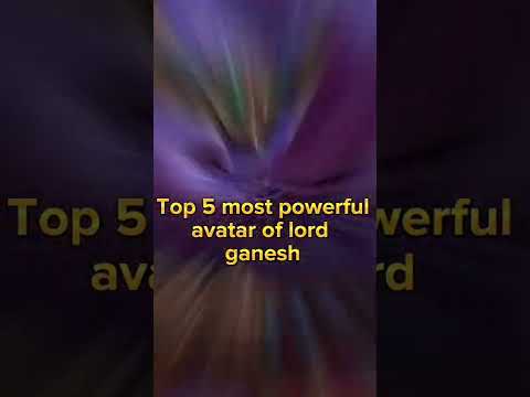 Top 5 most powerful avatar of lord Ganesh