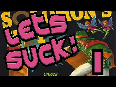 Let's Suck : Solomon's Key (NES) Pt 1