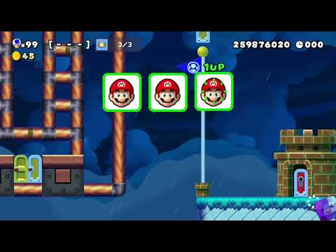 Super Mario Maker 2 🔧 Endless Challenge 9281 - 9288