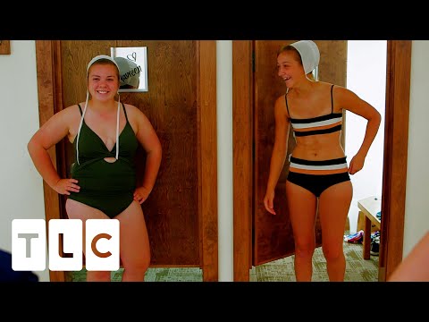Amish Girls Buy Bathing Suits For The First Time! | Return To Amish