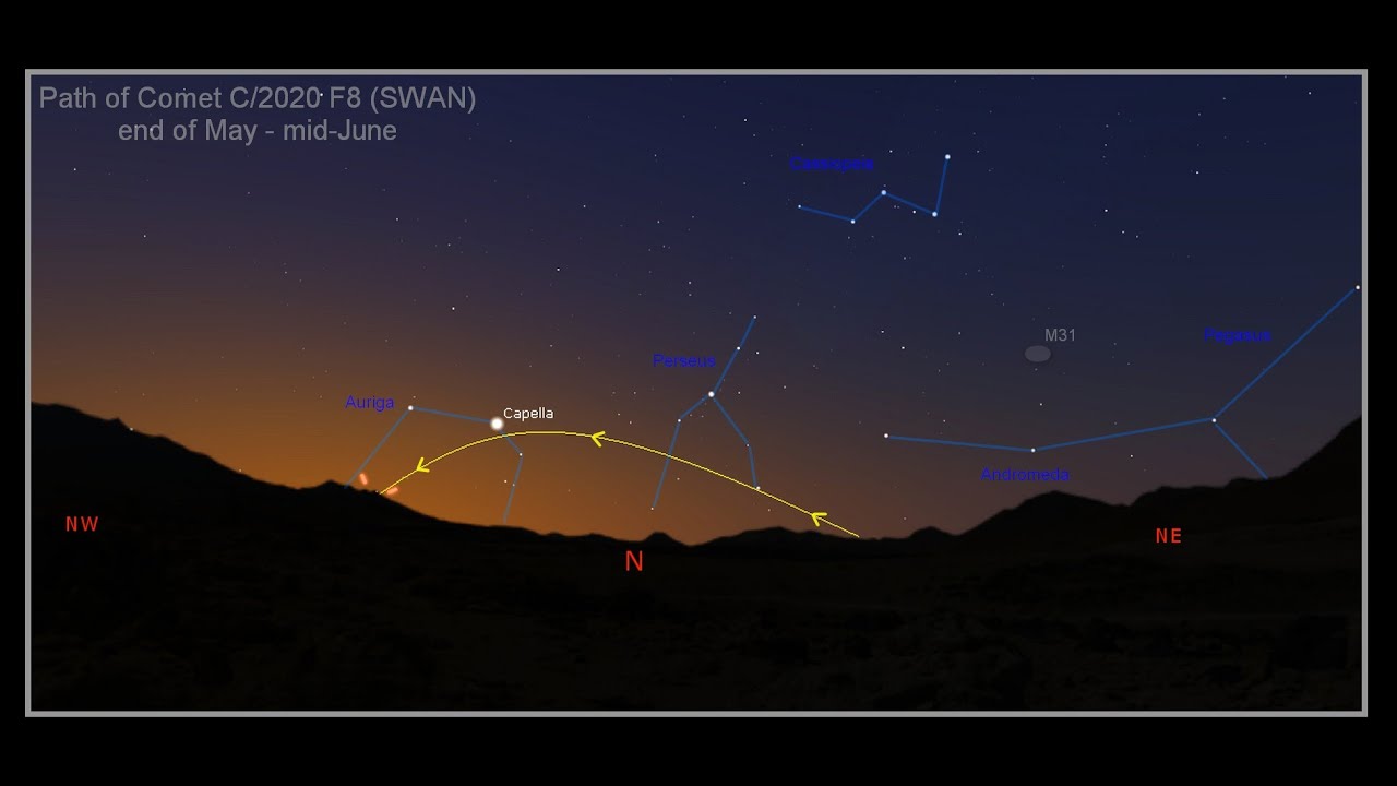 Seeing Comet SWAN