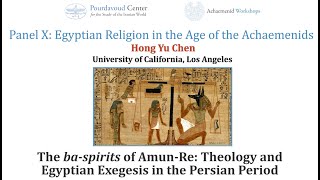 The ba-spirits of Amun-Re: Theology and Egyptian Exegesis in the Persian Period