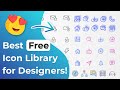 Best Free Icon Set Packs for Designers | Icon Libraries for Web UI Design