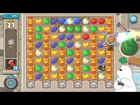 위베어베어스 더퍼즐 649탄 깨기 webarebears the puzzle 649level clear