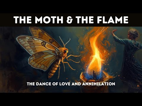 The Moth & The Flame | A Sufi Tale of Divine Love | Rumi & The Secret of Annihilation in Love