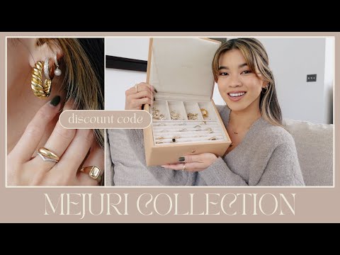 My Entire Mejuri Jewelry Collection (86 pieces lol) ✨ Try on and close ups + 10% Off Discount