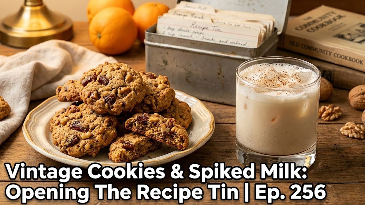 Vintage Cookies & Spiked Milk: Opening The Recipe Tin