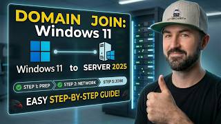 How To Join Windows 11 To Domain | Step by Step 2026