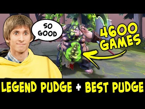 LEGEND Pudge + BEST pub Pudge — DENDI and LEVKAN in one team