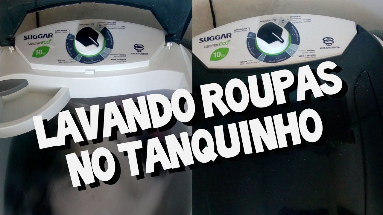 COMO LAVAR ROUPAS NO TANQUINHO SUGGAR LAVAMAX ECO