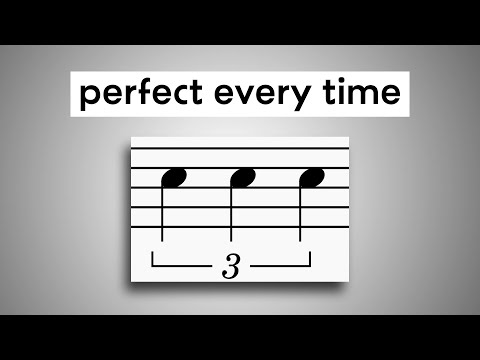 How To Count Quarter Note Triplets Correctly EVERY TIME