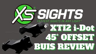 Video: XS Sights XTI2 45 Grader Offset BUIS DXW Vit Nattsikte