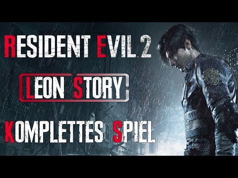 RESIDENT EVIL 2 Gameplay German Part 1 Leon Story FULL GAME German Walkthrough RESIDENT EVIL 2