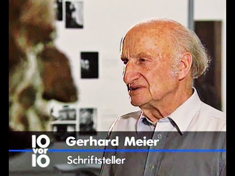 Gerhard Meier Porträt – Pedro Meier Archiv 1995 SRF
