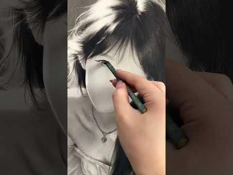 不畫五官，於是畫中的青春，便成了任何人的青春 #手繪 #一起來畫畫 #青春 #情感