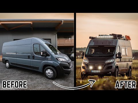 6 Monate Campervan Ausbau in 10 Minuten – Fiat Ducato Umbau zum perfekten Wohnmobil im Zeitraffer ⏱️