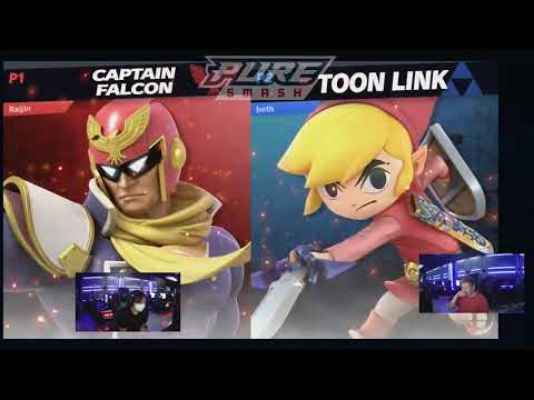 PURE Smash #5 Grand Finals - CURP!!! (Captain Falcon) vs. GCU|Bethel3D (Toon Link)