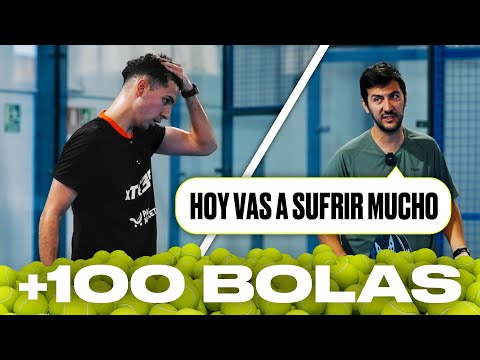 ¿SERÉ CAPAZ DE VOLEAR +100 BOLAS SEGUIDAS? – ENTRENO de PÁDEL con Pablo Crosetti