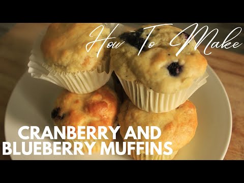 Cranberry Apricot And Blueberry Muffins | Heavenly Tasting Muffins |