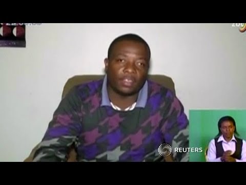 Zimbabwe youth leader apologises to military on state TV