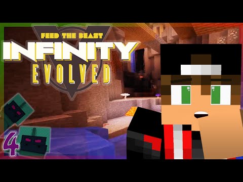 Hunt for Diamonds | Minecraft FTB Infinity Evolved EP4