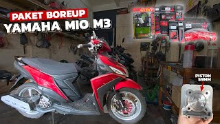 Download lagu AKHIRNYA DATENG!! BOREUP YAMAHA MIO M3 KE 59mm mp3
