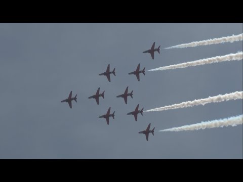 2019 Atlantic City Airshow - RAF Red Arrows Video