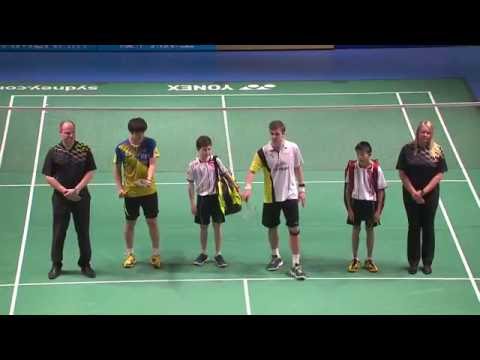 XIAMENAIR Australian Badminton Open 2016 | F M3-MS | Jeon Hyeok Jin vs Hans-Kristian Vittinghus