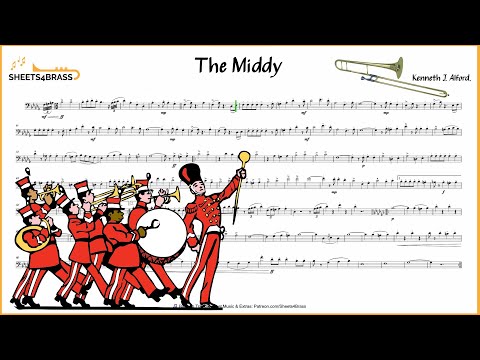 The Middy | Trombone Solo with Sheet Music and Play Along