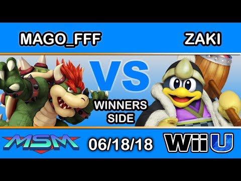 MSM 151 - NSD | Mago_FFF (Bowser) Vs. Zaki (King Dedede) Winners Side - Smash 4