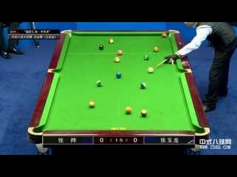 Chang Yu Lung 张玉龙 vs Chang Ye 张烨 | 2014 Chinese 8 Ball Masters | 05.11