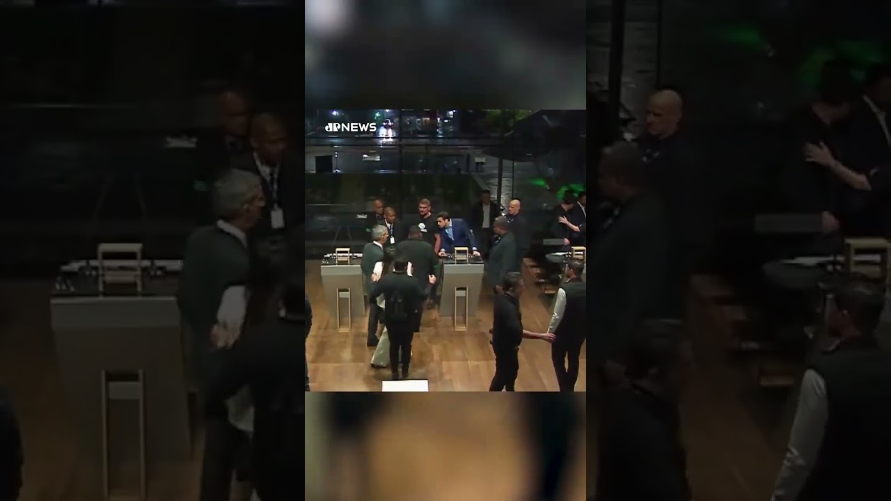 Novo ângulo mostra Marçal concordando em seguir com debate após agressão, mas desiste #shorts