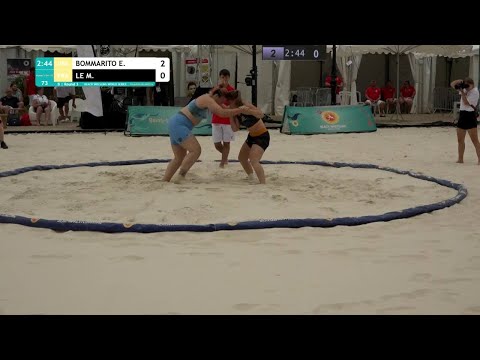 Eliana Rose BOMMARITO (USA) vs. Marine Anne LE COUR GRANDMAISON (FRA) • B | Round 3 • Women's BW +70