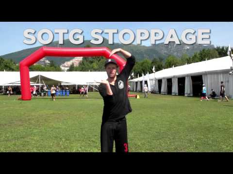 WFDF Hand Signals For Ultimate