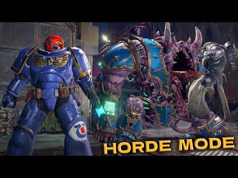 SIEGE HORDE MODE - Ultramarines Sergeant vs Chaos Invasion - Warhammer 40k: Space Marine 2 (4K)