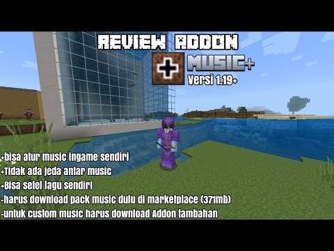 This addon is recommended for those of you who have already downloaded Minecraft Music... (Music+) [1.19+]