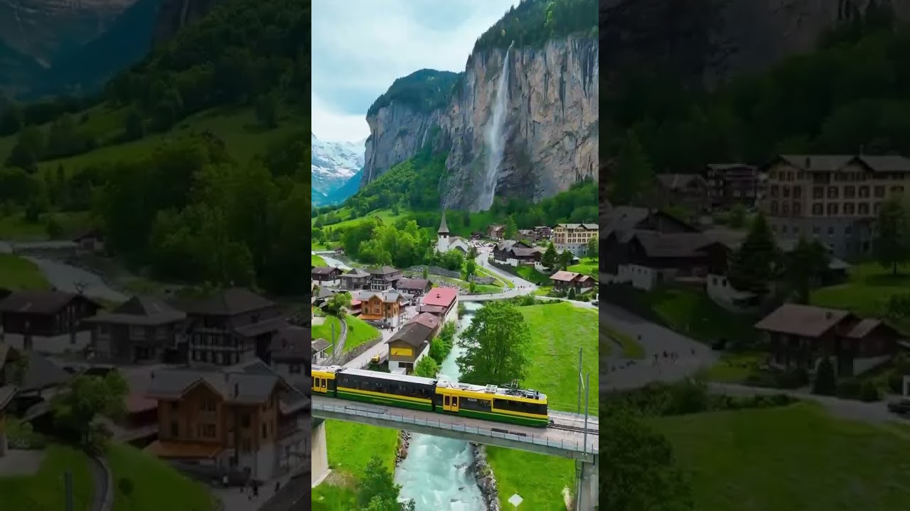 Lauterbrunnen Valley 🇨🇭🏔️ | The Fairytale Valley of Switzerland