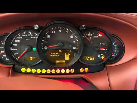 Porsche 996 911 cold start oil pressure Mobil1 5W50