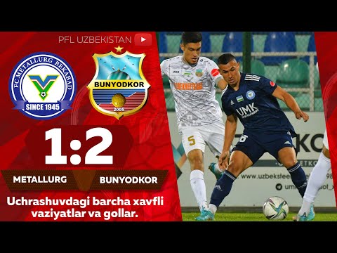 METALLURG 1:2 BUNYODKOR Coca-Cola Superliga. 21-tur