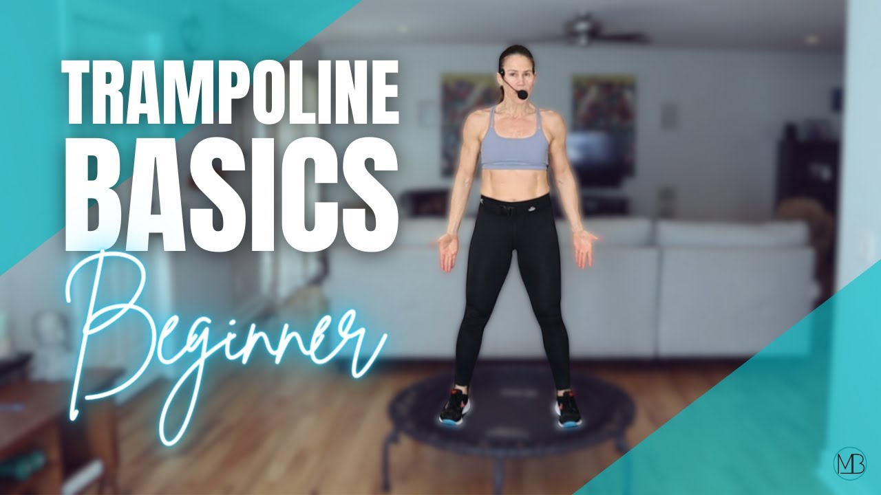 Trampoline Basics 15 MIN Rebounder Workout | Beginner Bounce Cardio - YouTube