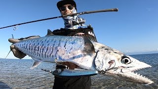 Mackerel Caught Flats Fishing | Morningtide Blackdog Cat's Maiden Voyage (Part 3)