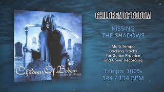 CHILDREN OF BODOM - Kissing The Shadows - Backing Track - 100% Tempo (144 / 134 BPM)