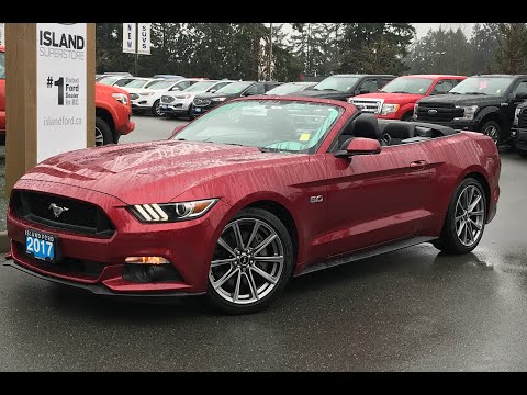 2017 Ford Mustang GT Premium Convertible Review | Island Ford