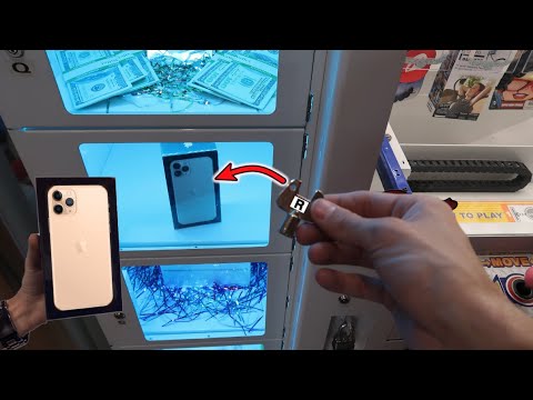 SCHLÜSSEL zum Apple iPhone 11 Pro beim Prize Locker Arcade Game gewonnen!