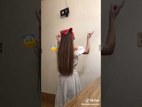 Primer video de Allison mía en TikTok